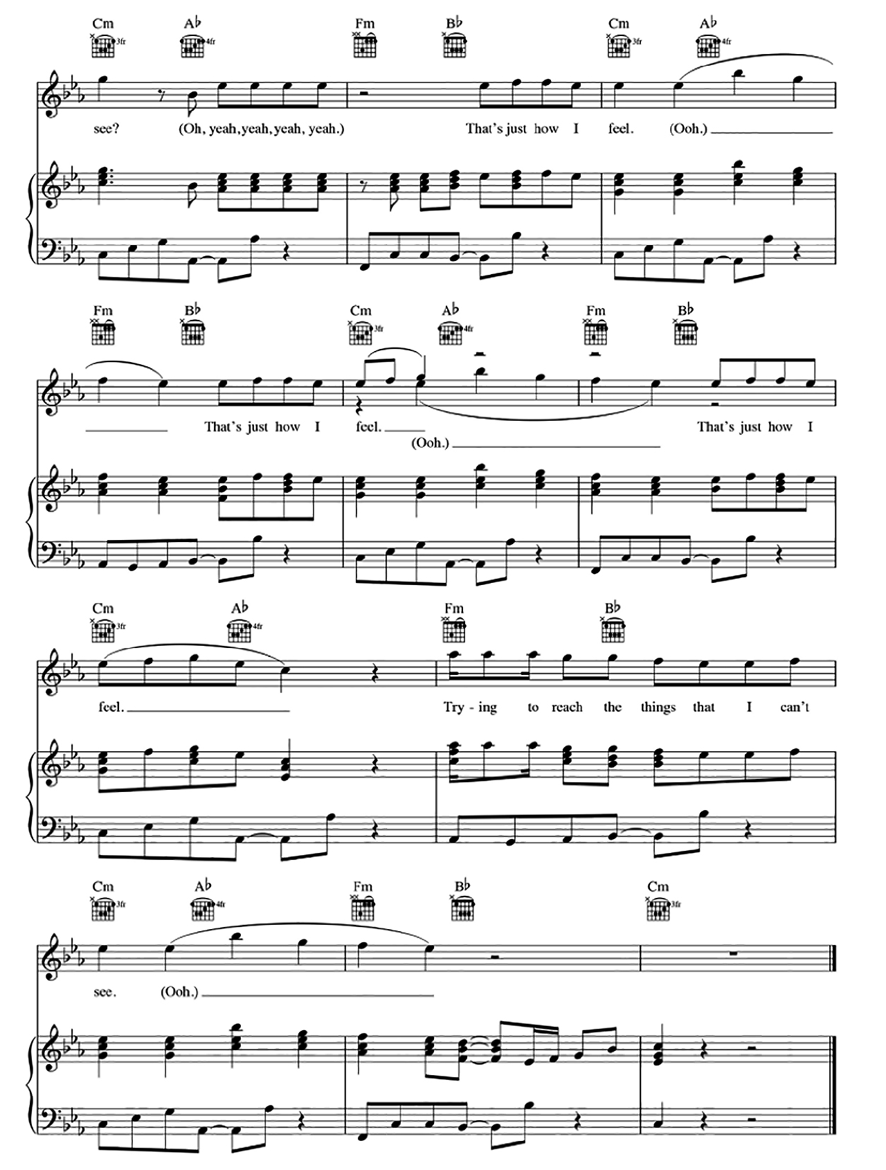 Am I Wrong sheet music 2