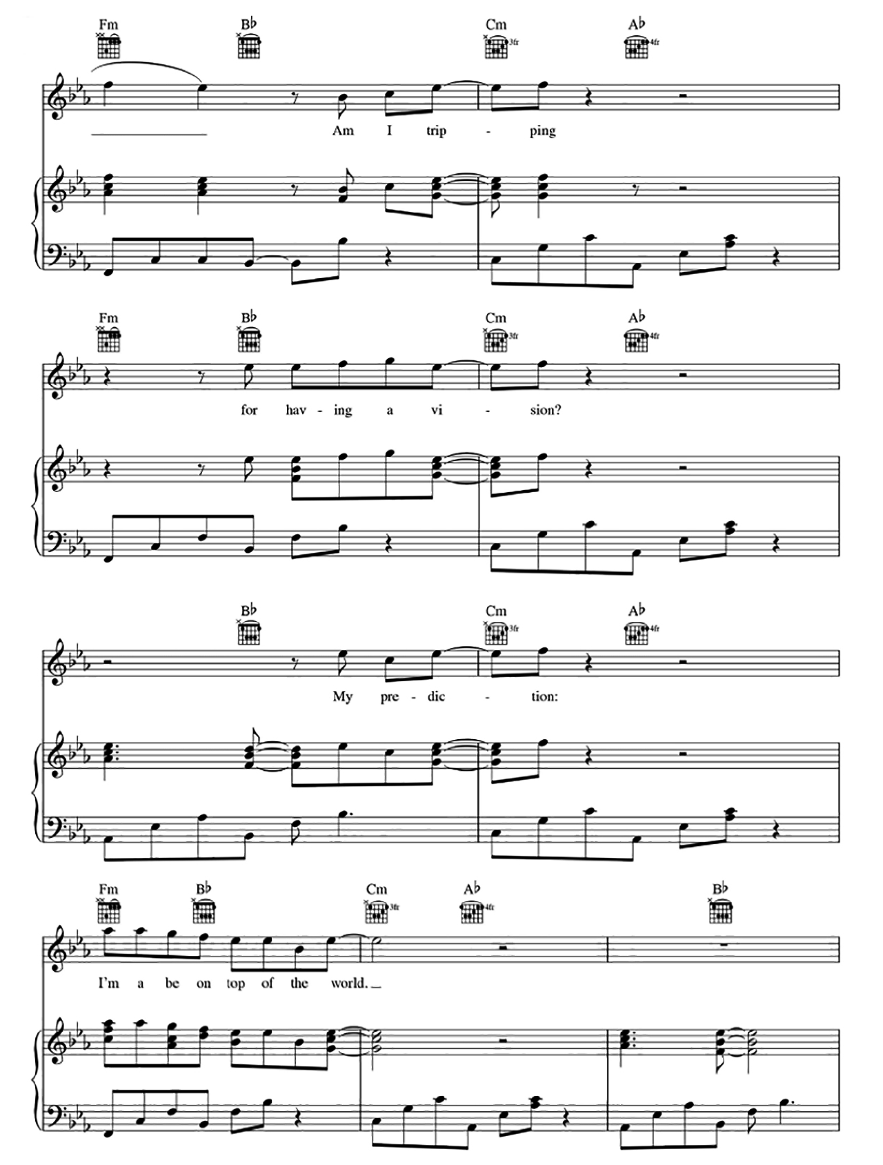 Am I Wrong sheet music 6