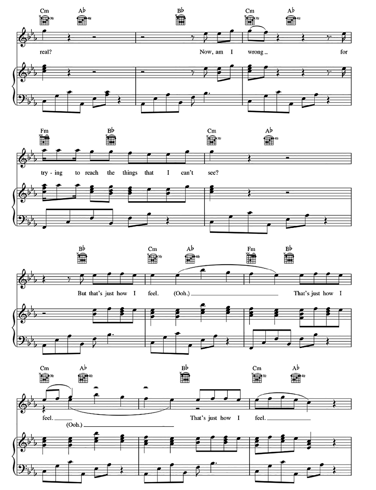 Am I Wrong sheet music 9