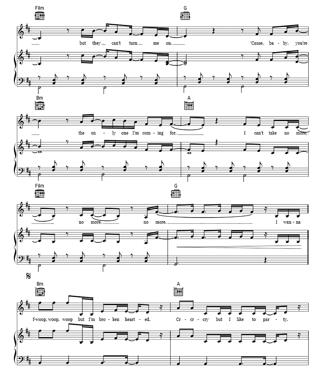 Solo sheet music 3