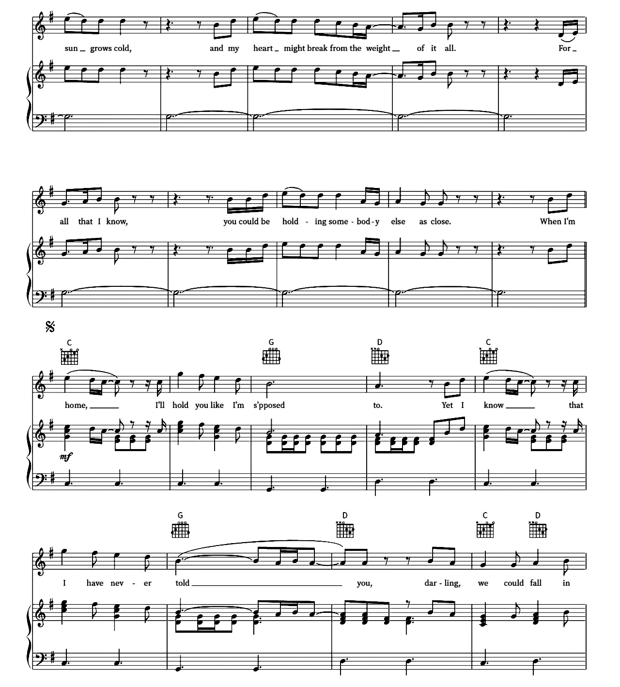 The Hills Of Aberfeldy sheet music 2