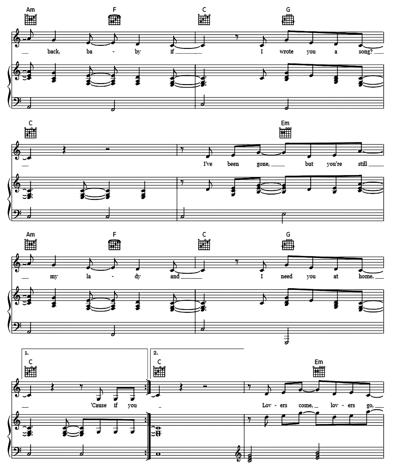 Flapper Girl sheet music 6