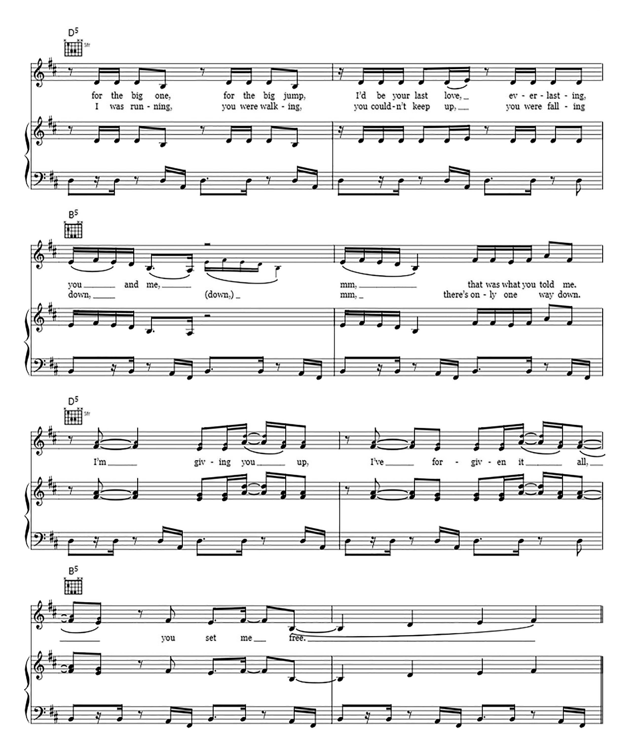 Send My Love (To Your New Lover) sheet music 2