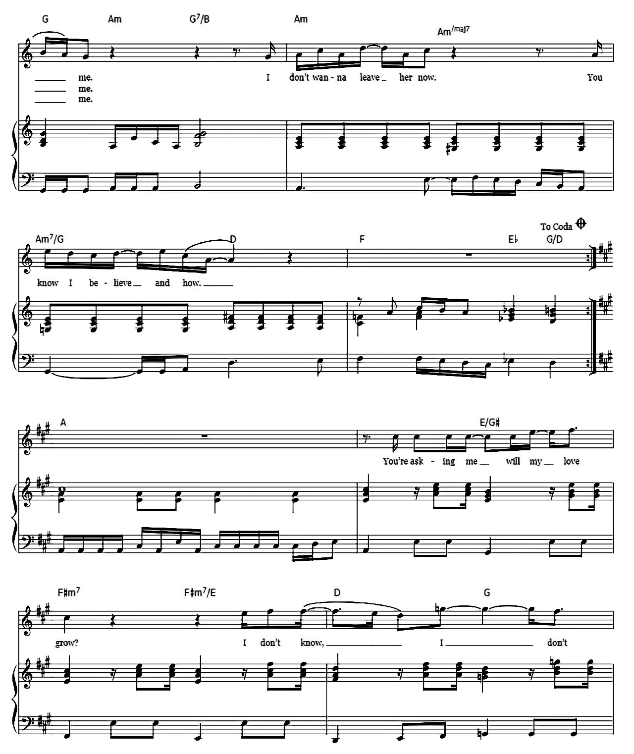 Something sheet music 2