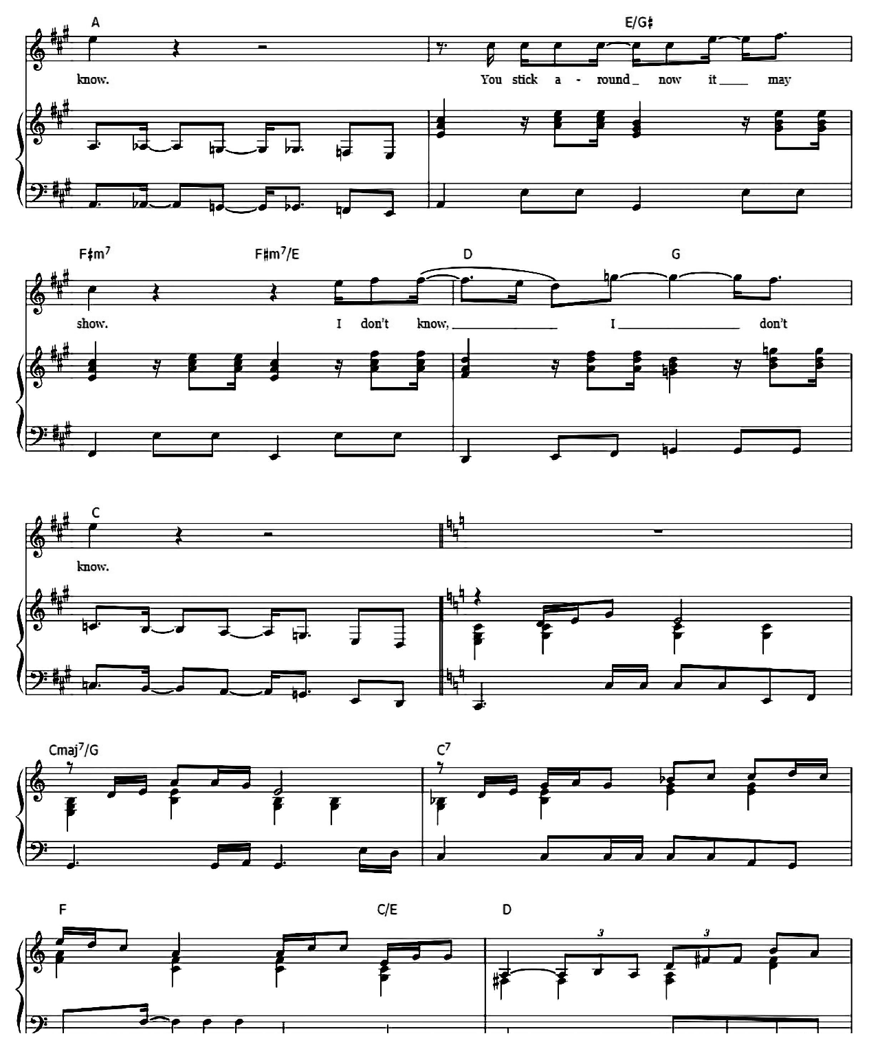 Something sheet music 3
