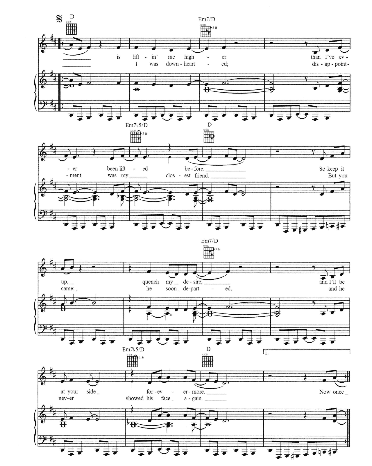 Higher And Higher (Your Love Keeps Lifting Me) sheet music 2