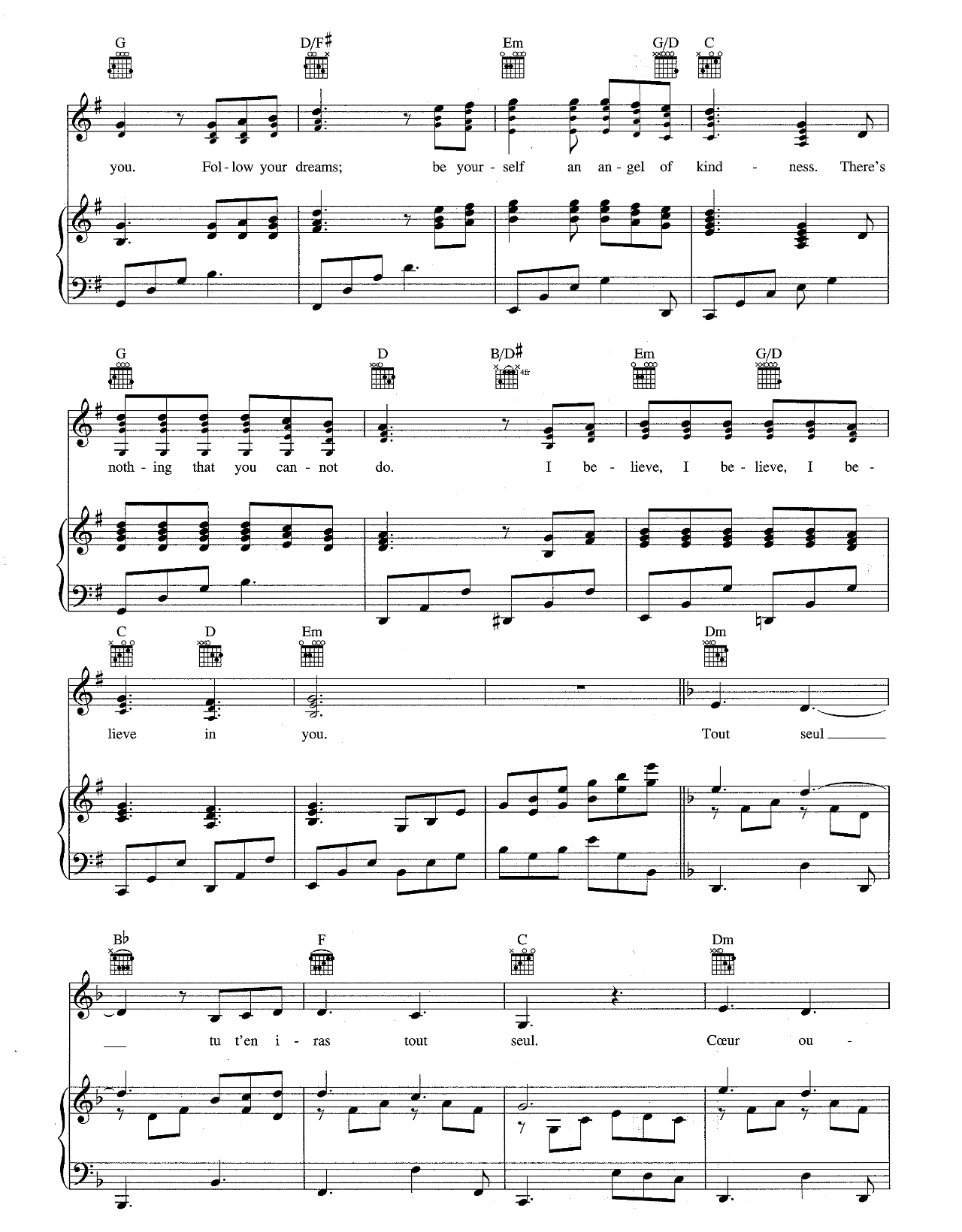 I Believe In You sheet music 3