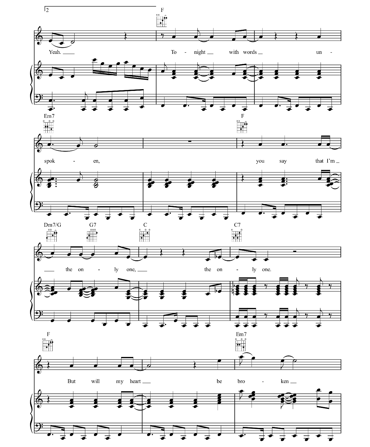 Will You Still Love Me Tomorrow sheet music 3