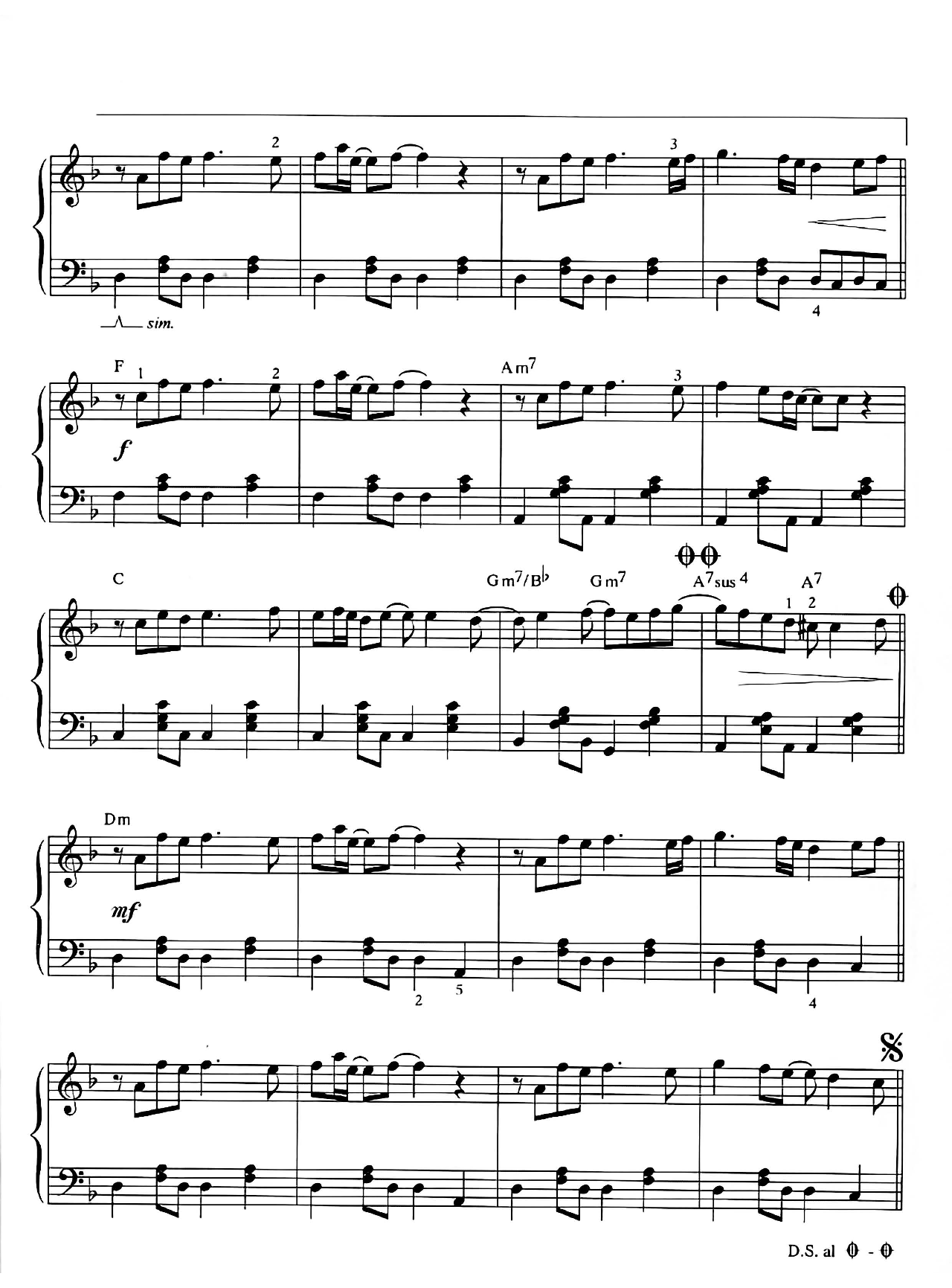 Desert Rose sheet music 2