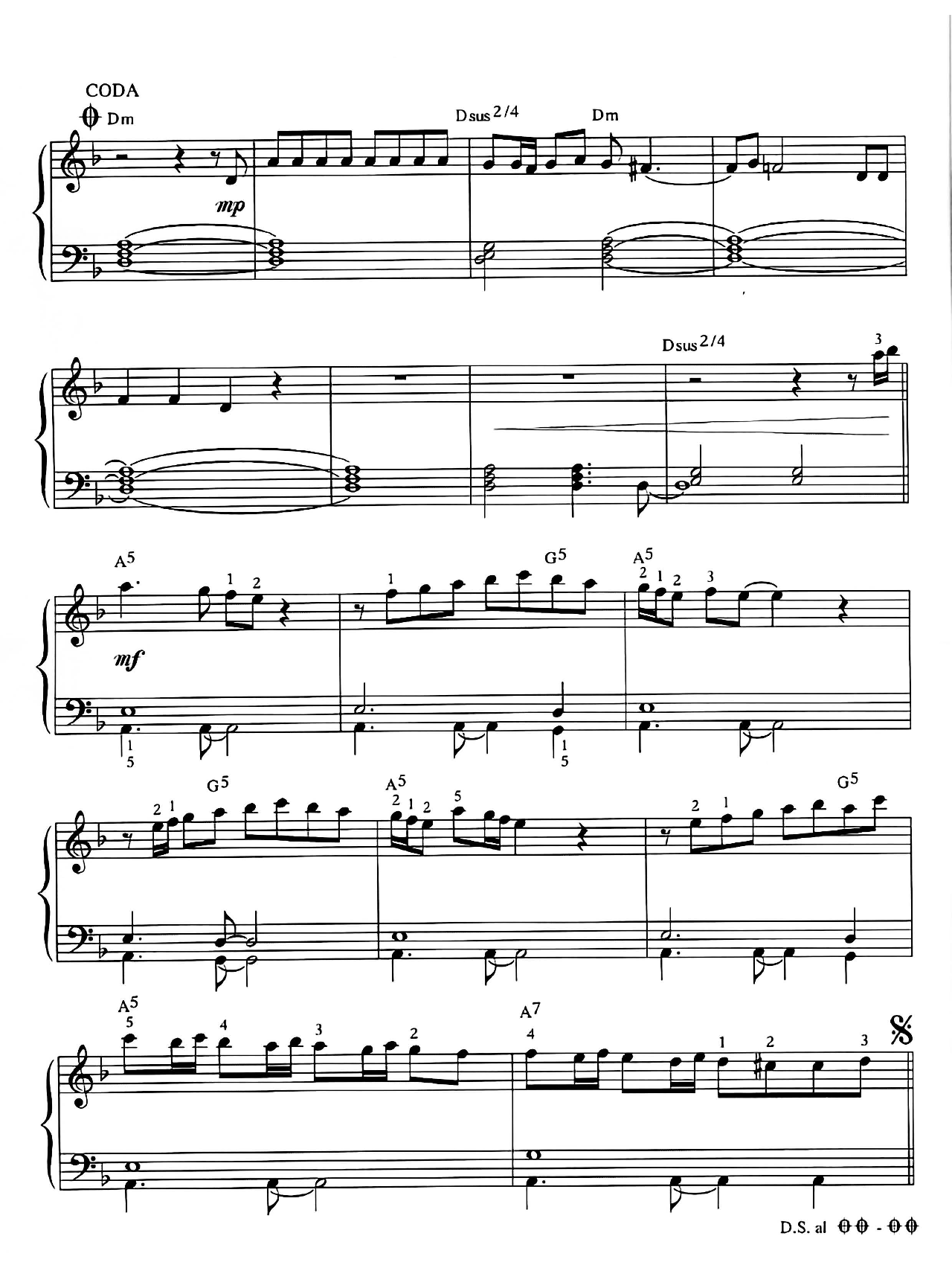 Desert Rose sheet music 3