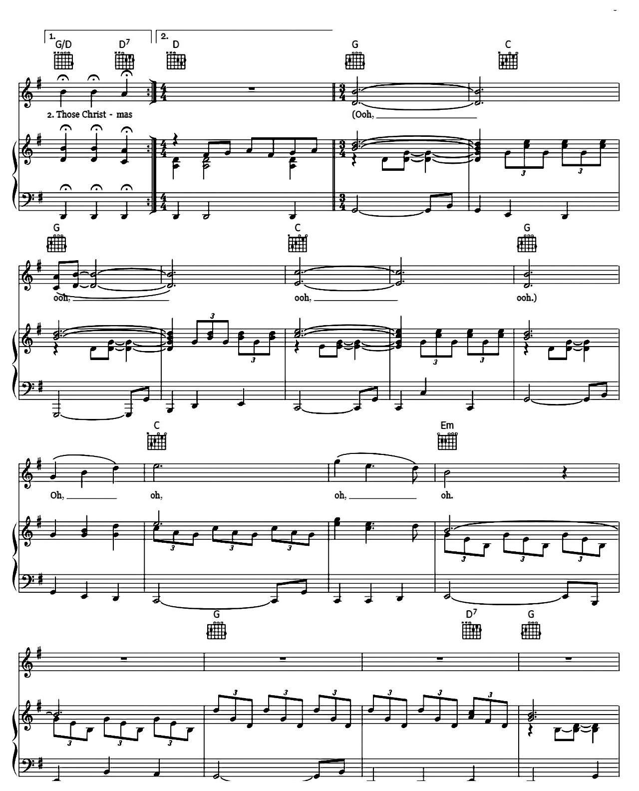 Christmas Lights sheet music 8