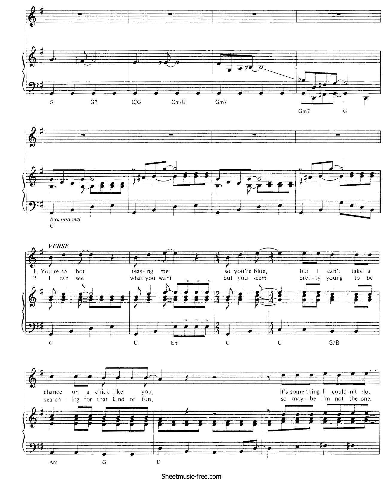 Does Your Mother Know sheet music 2