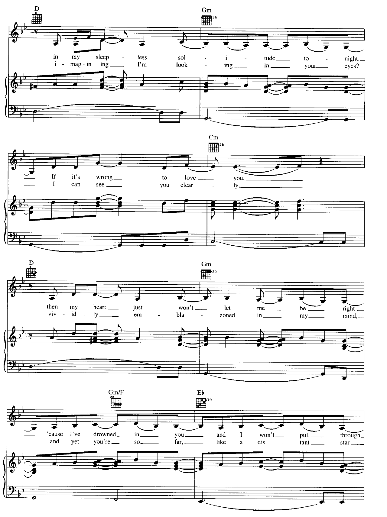 My All sheet music 2