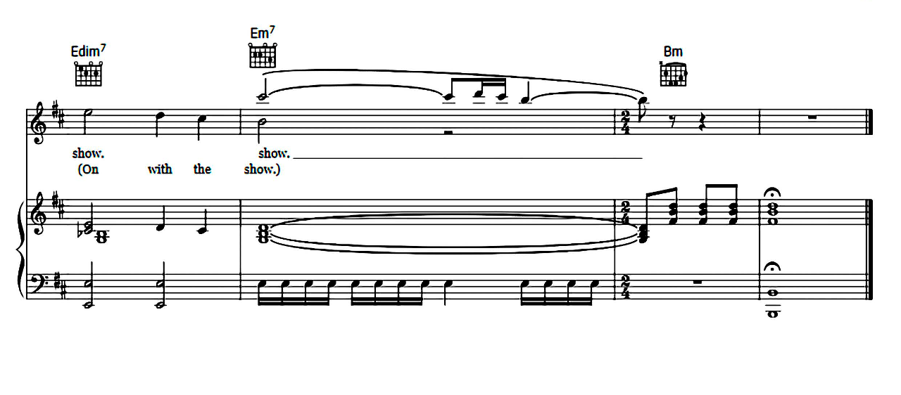 The Show Must Go On sheet music 8