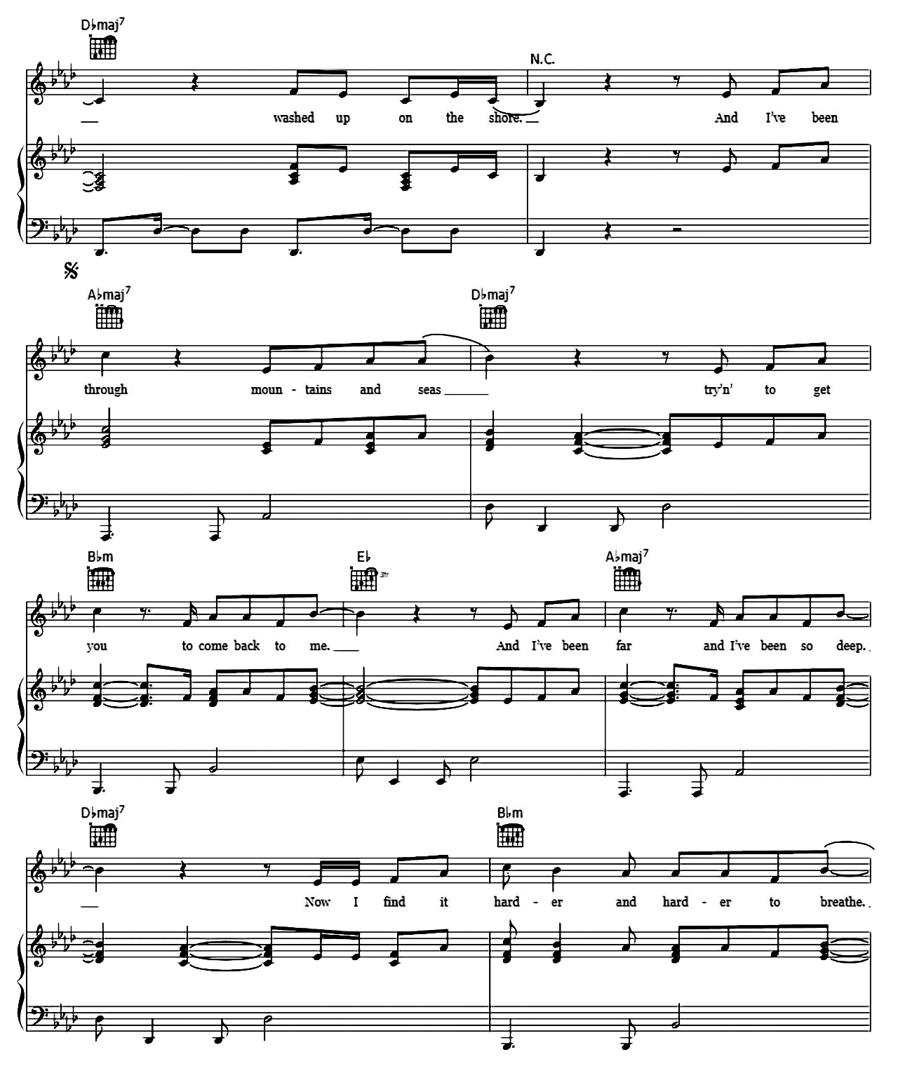 New Love sheet music 3