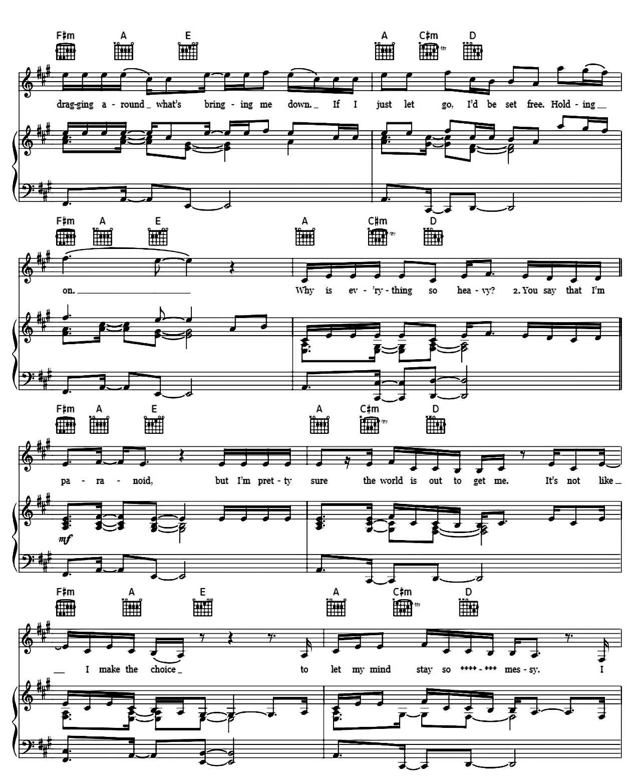 Heavy sheet music 3
