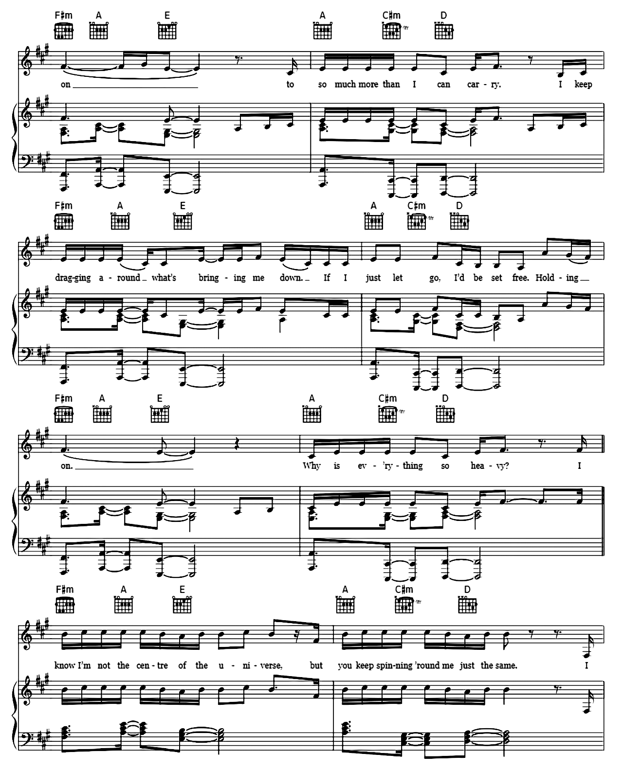 Heavy sheet music 5