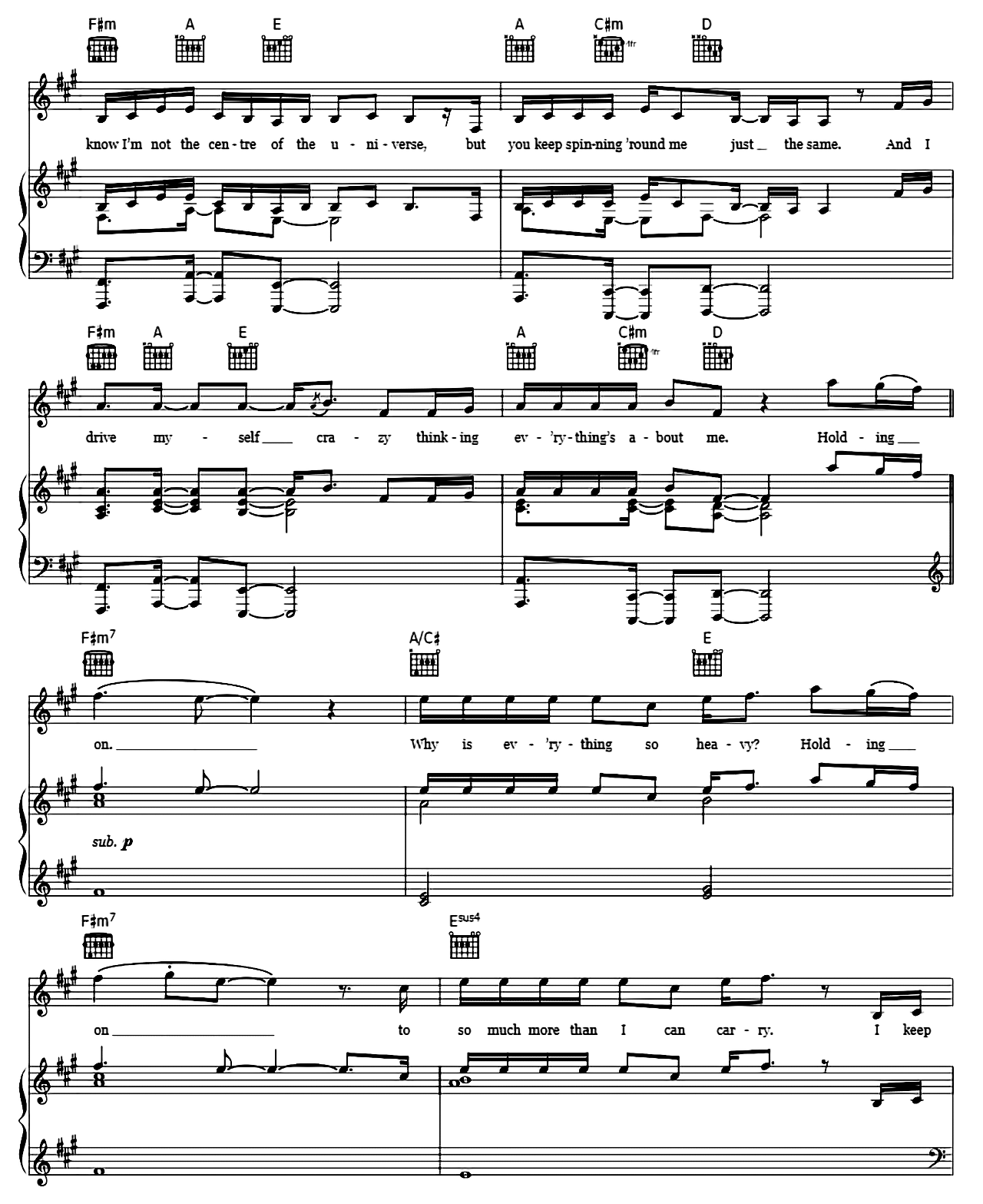 Heavy sheet music 6