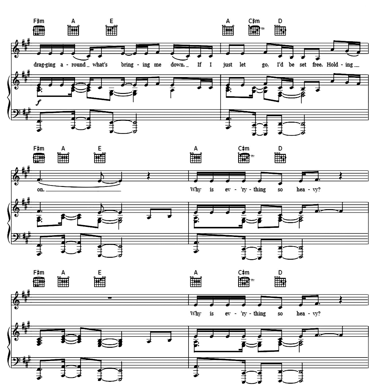 Heavy sheet music 7