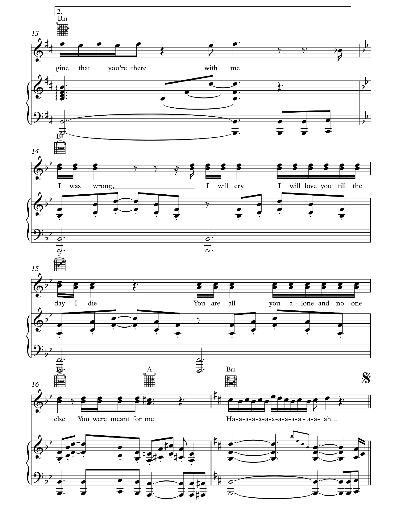 I Go To Sleep sheet music 3