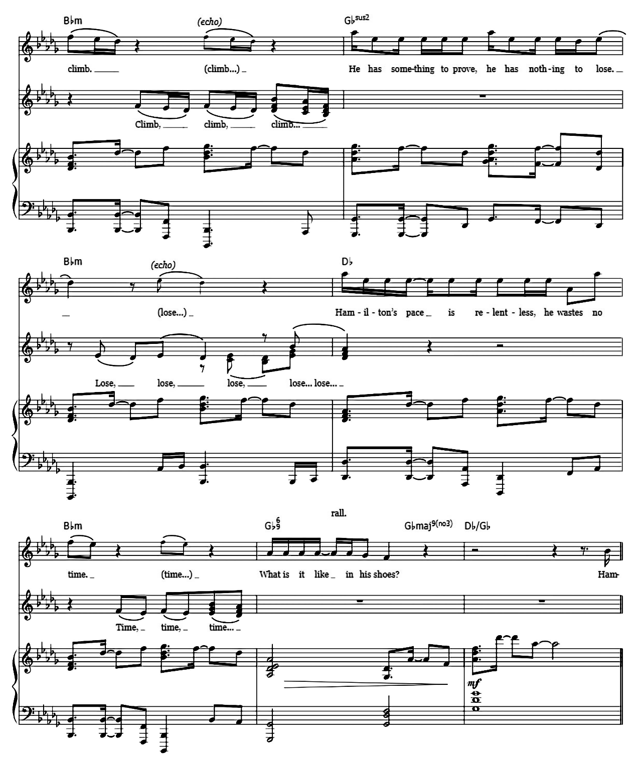 Wait For It (from Hamilton) sheet music 8