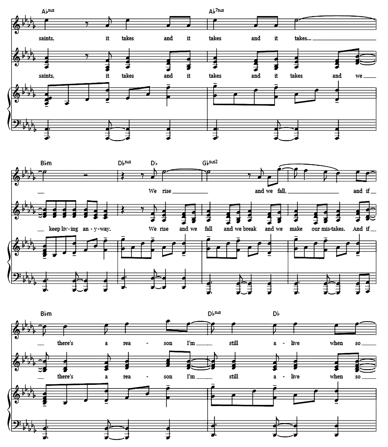 Wait For It (from Hamilton) sheet music 11