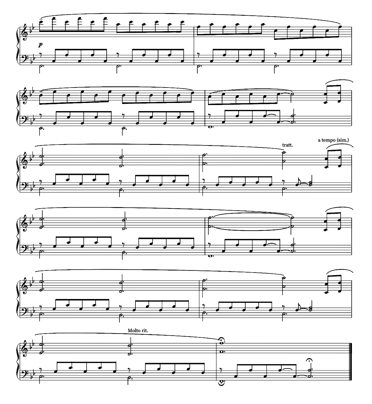 Almost June sheet music 4