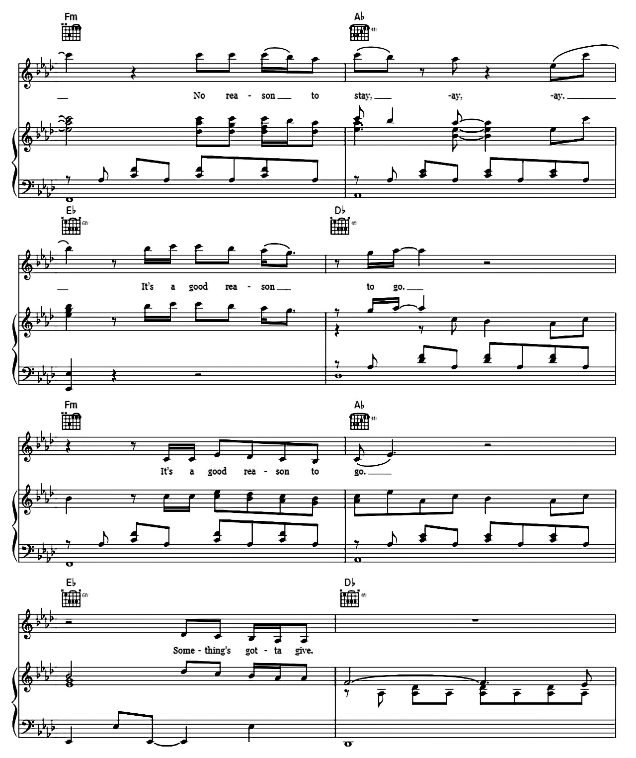 Something's Gotta Give sheet music 6