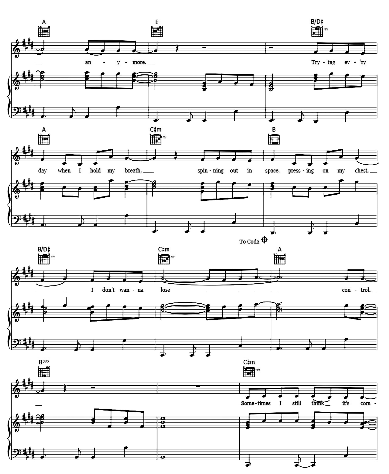 Control sheet music 4