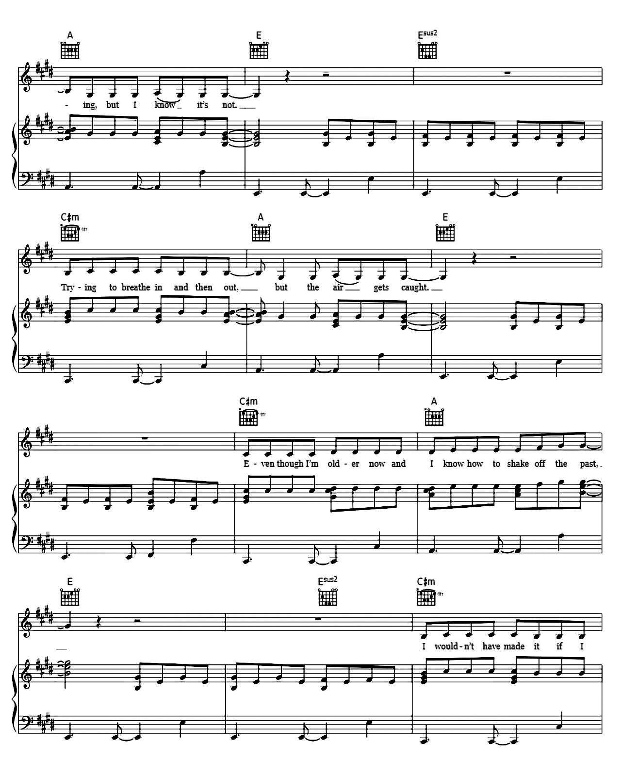 Control sheet music 5