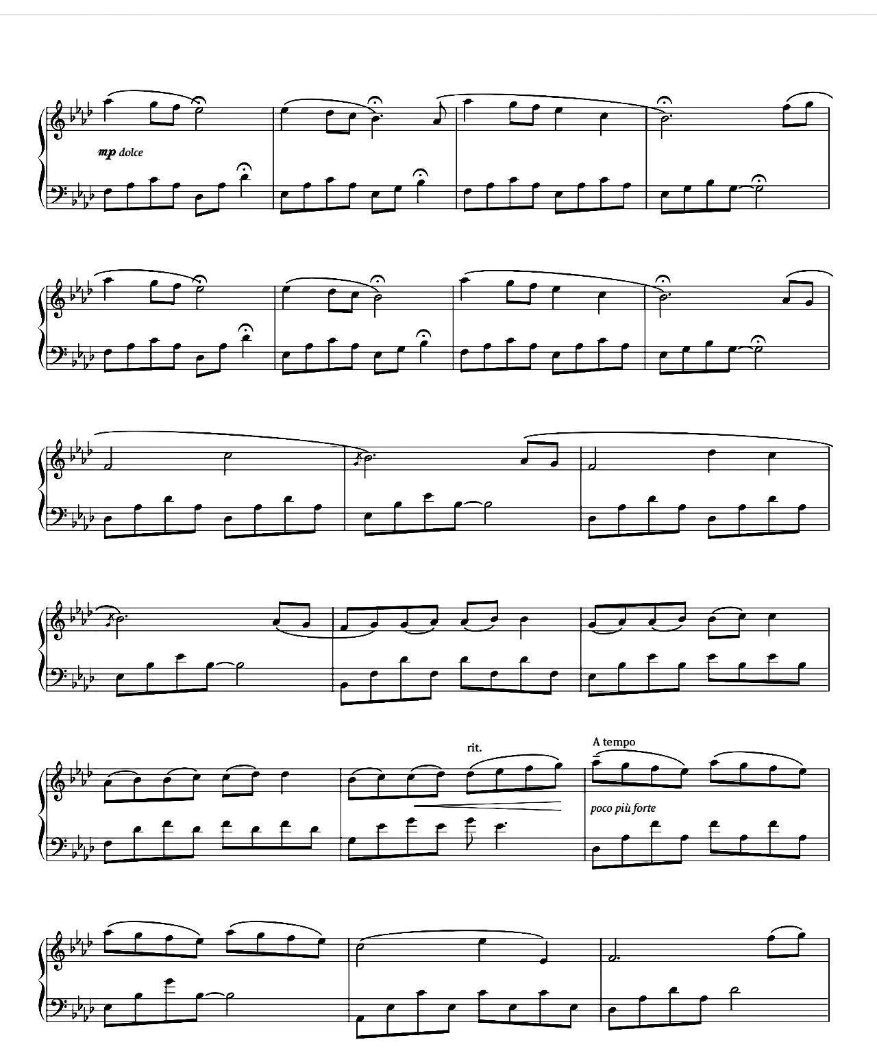 Temple White sheet music 3