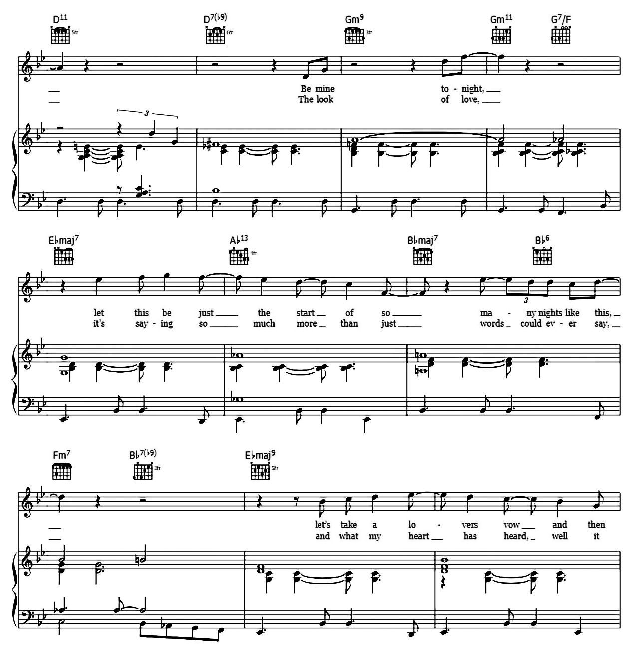 The Look Of Love sheet music 3