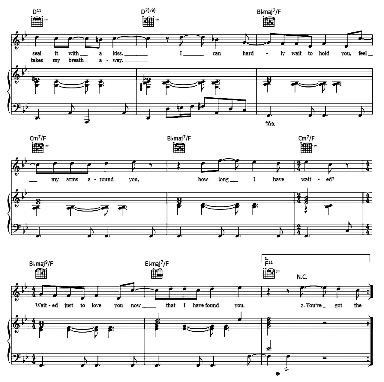 The Look Of Love sheet music 4