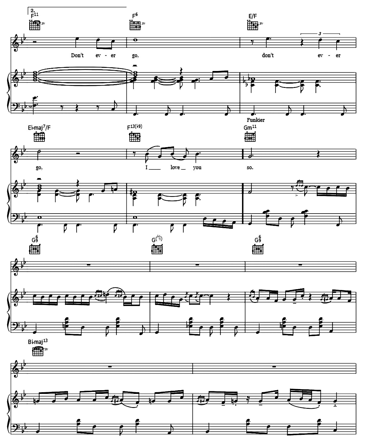 The Look Of Love sheet music 5