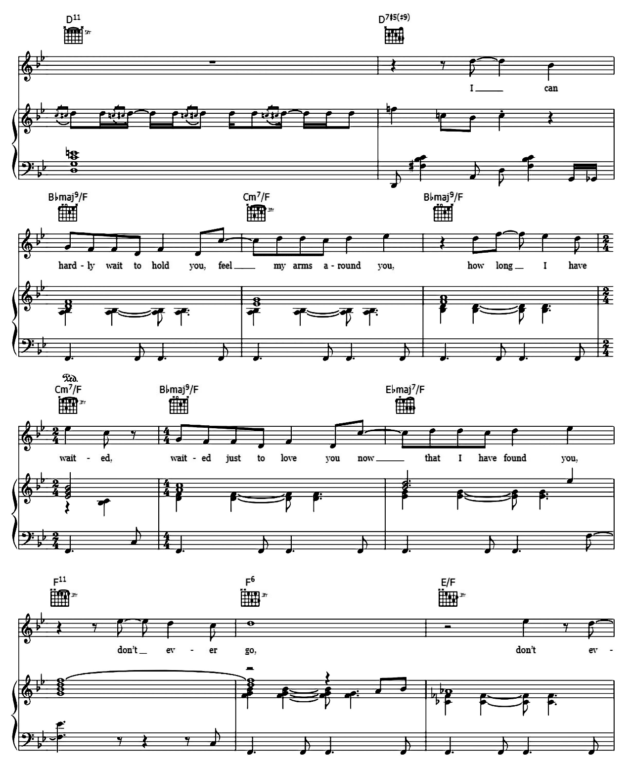 The Look Of Love sheet music 7