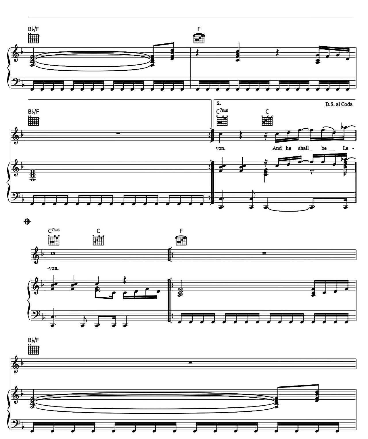 Levon sheet music 6