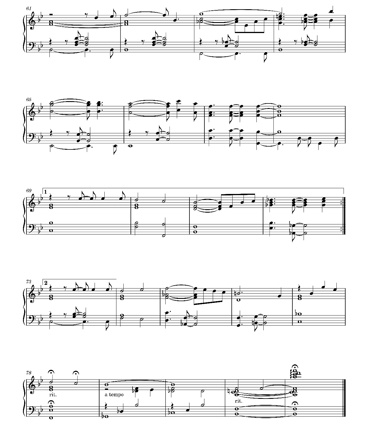 Merry Christmas Darling sheet music 4