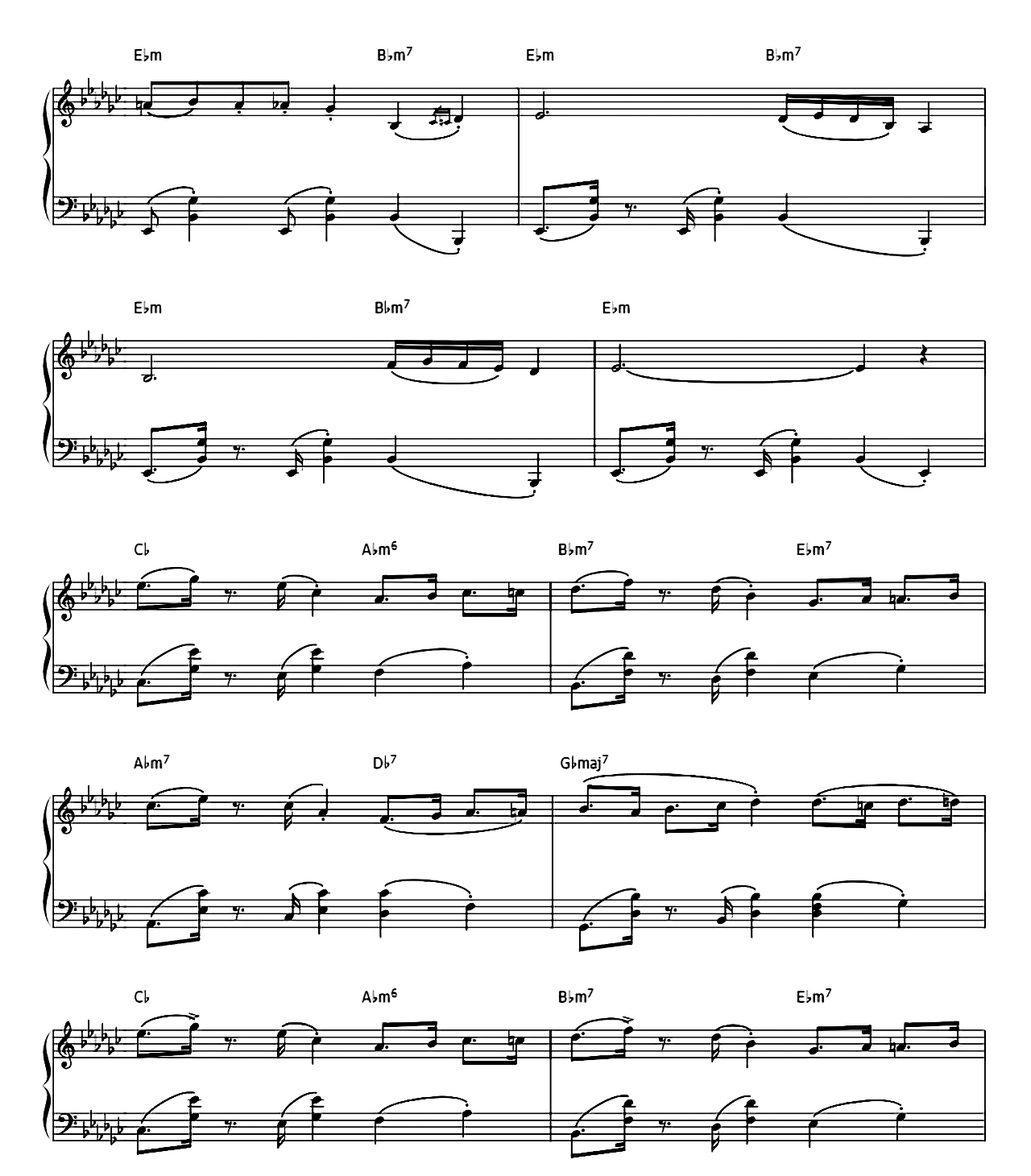 Take Five sheet music 2