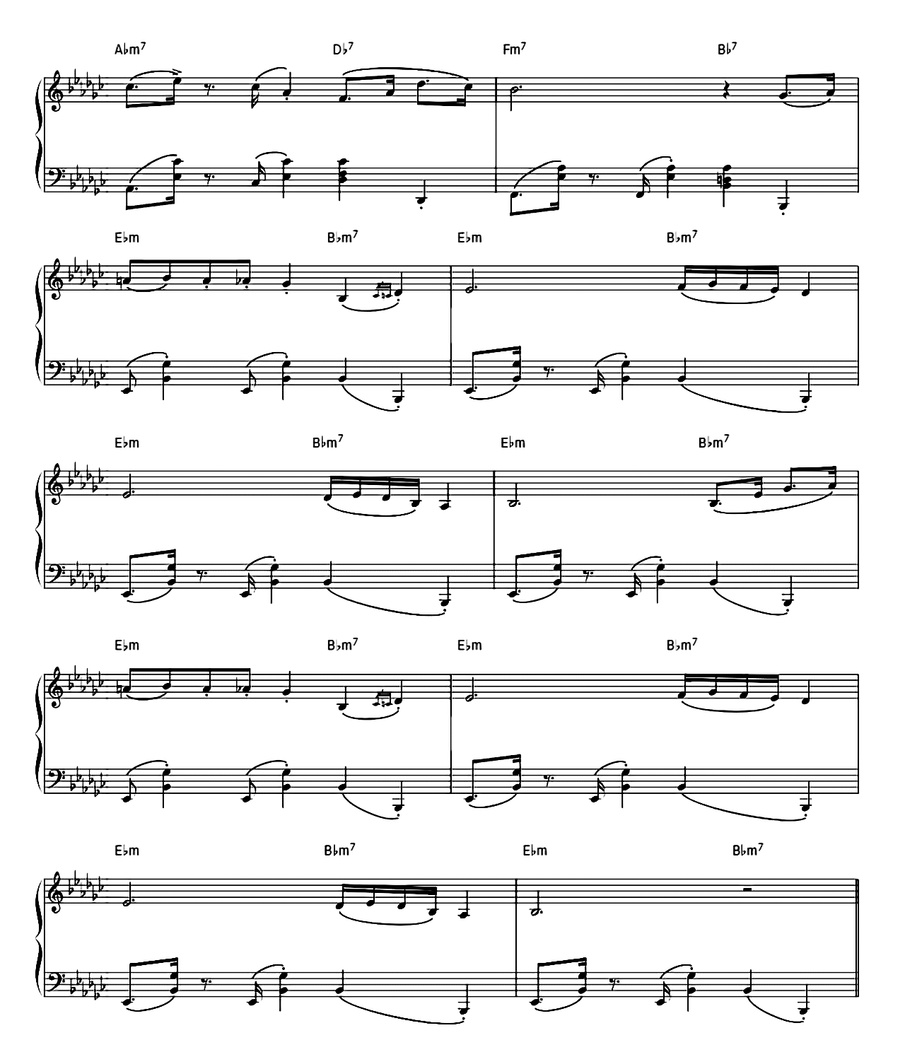 Take Five sheet music 3