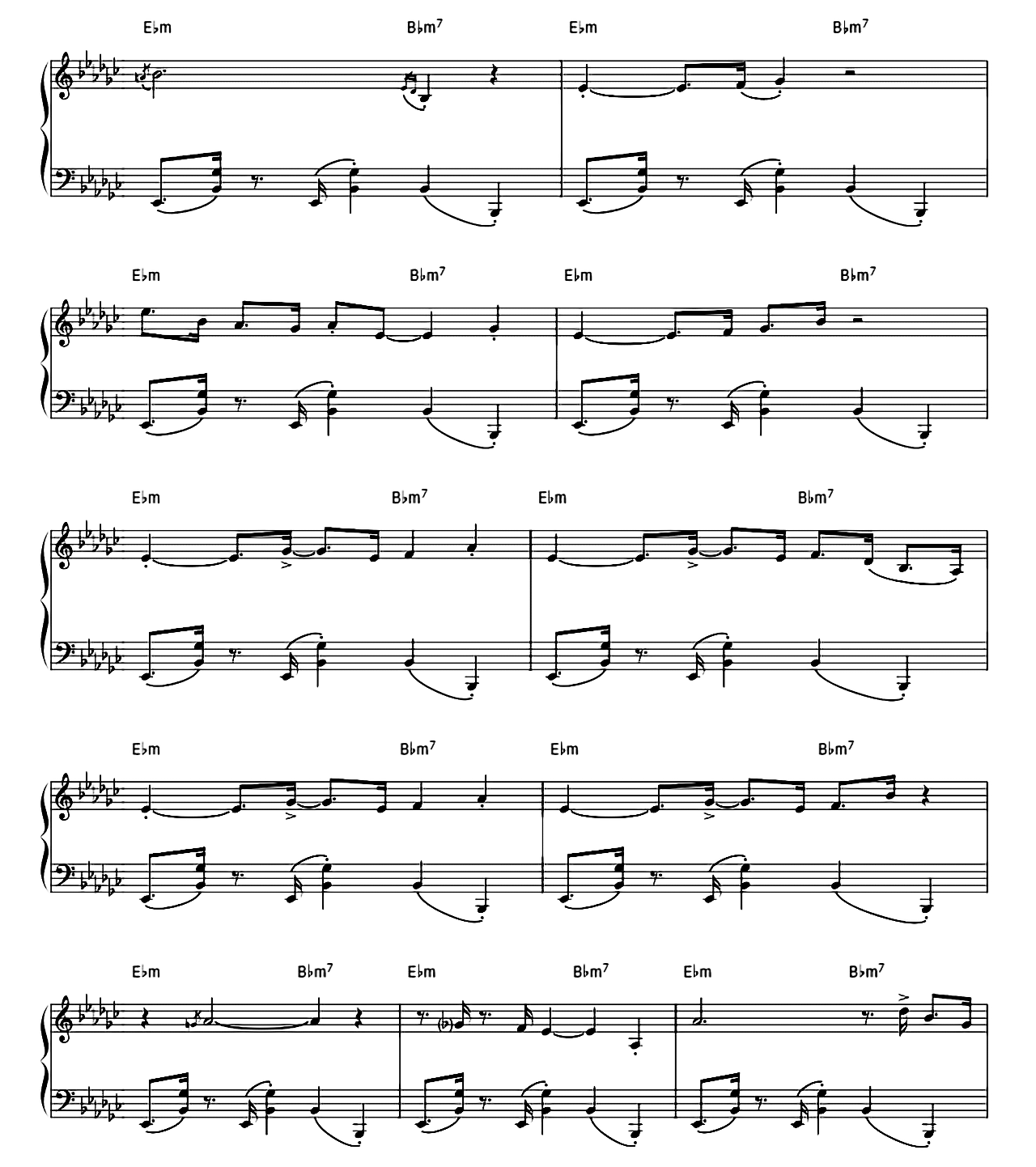 Take Five sheet music 4