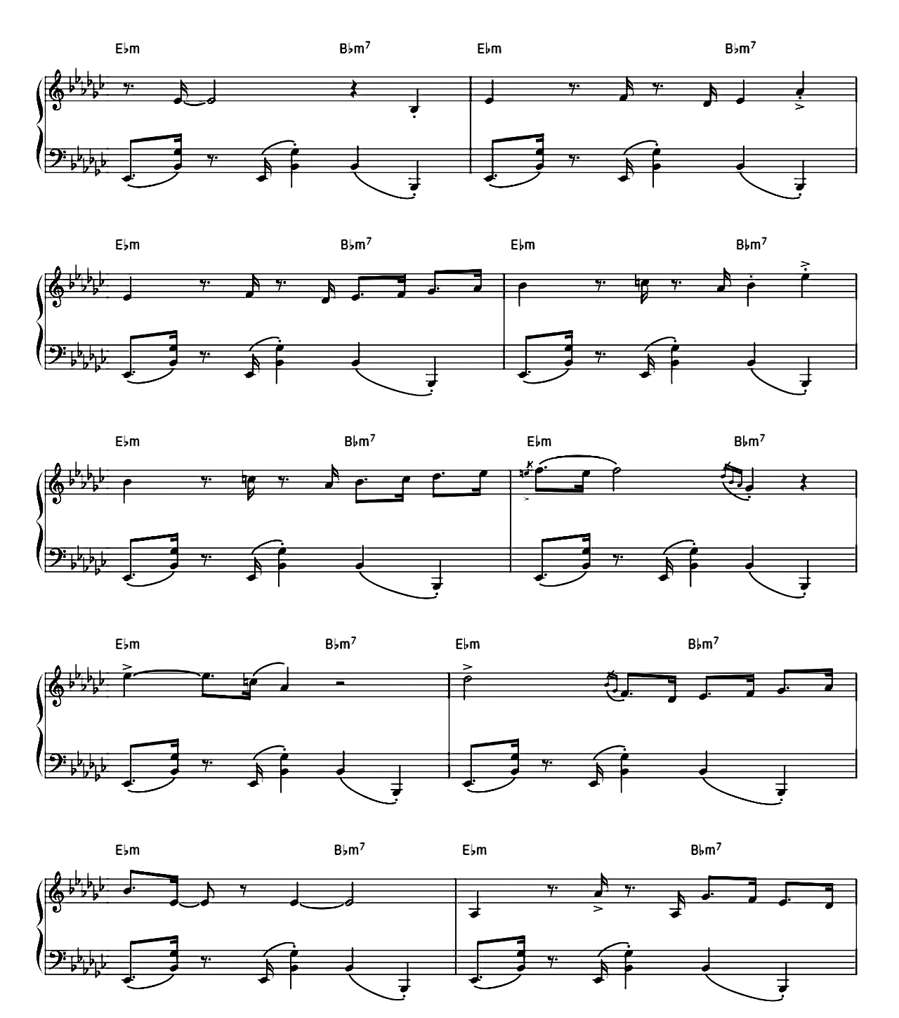 Take Five sheet music 5
