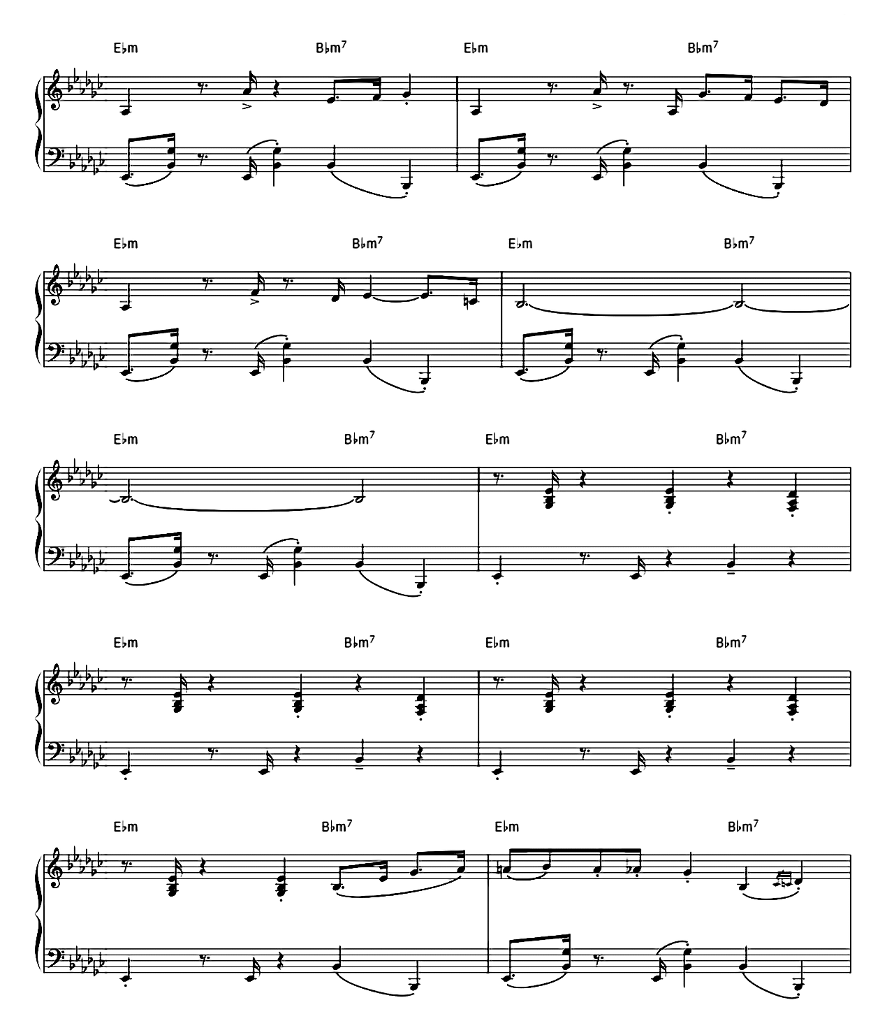 Take Five sheet music 6