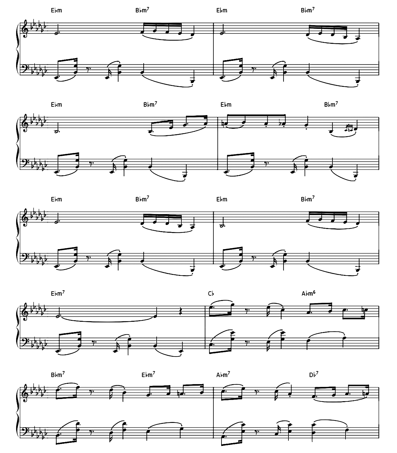 Take Five sheet music 7