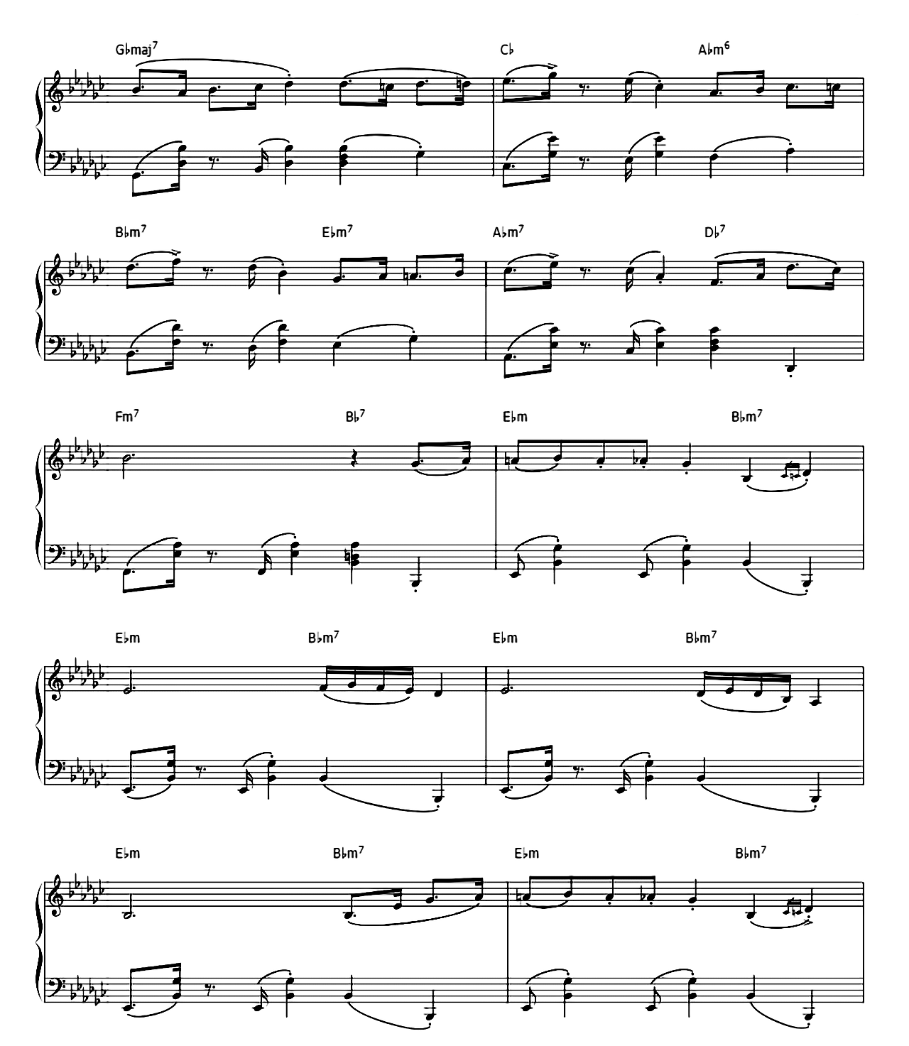 Take Five sheet music 8