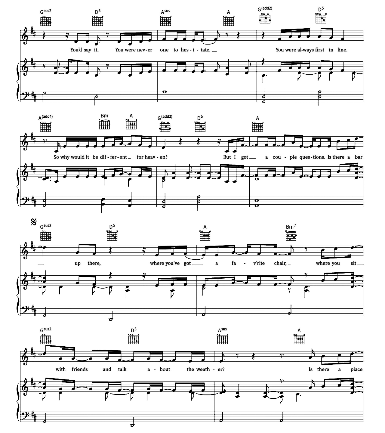 When I Get There sheet music 2
