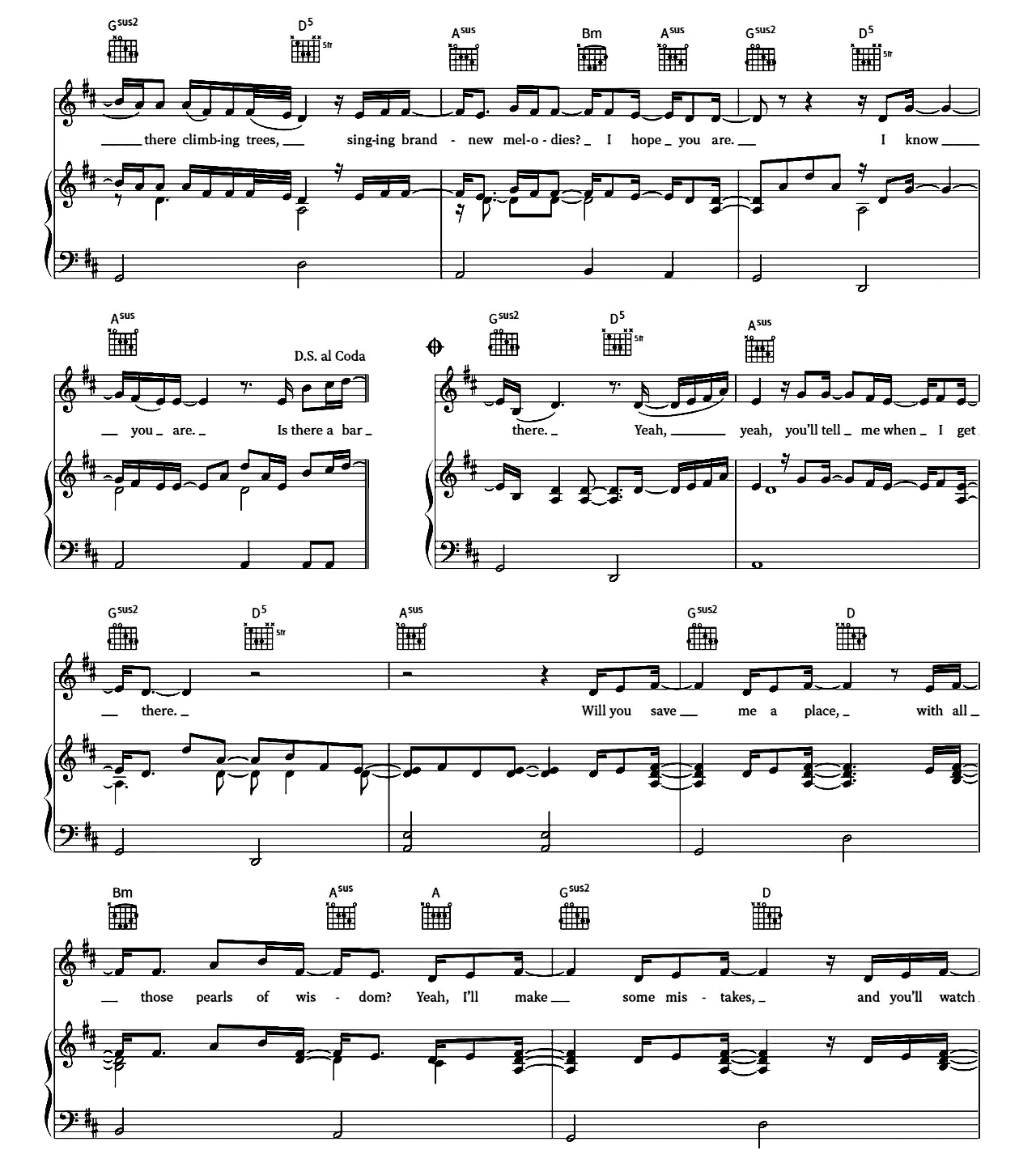 When I Get There sheet music 4