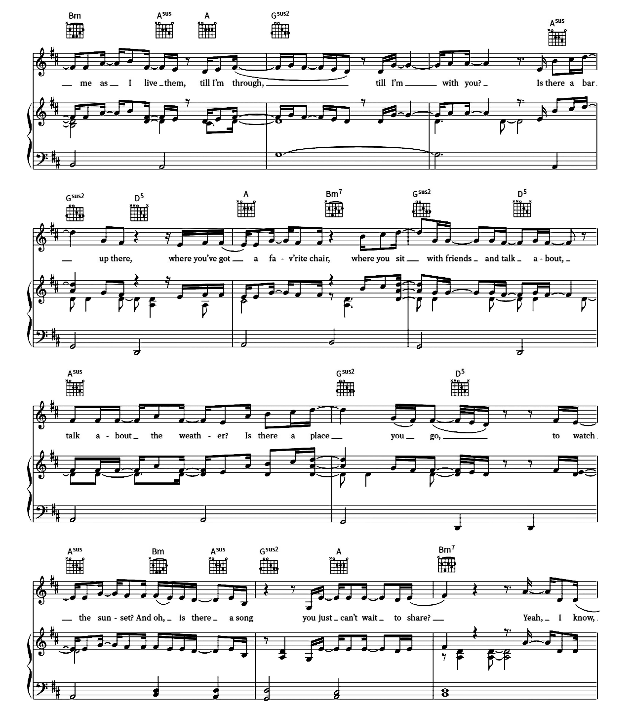 When I Get There sheet music 5
