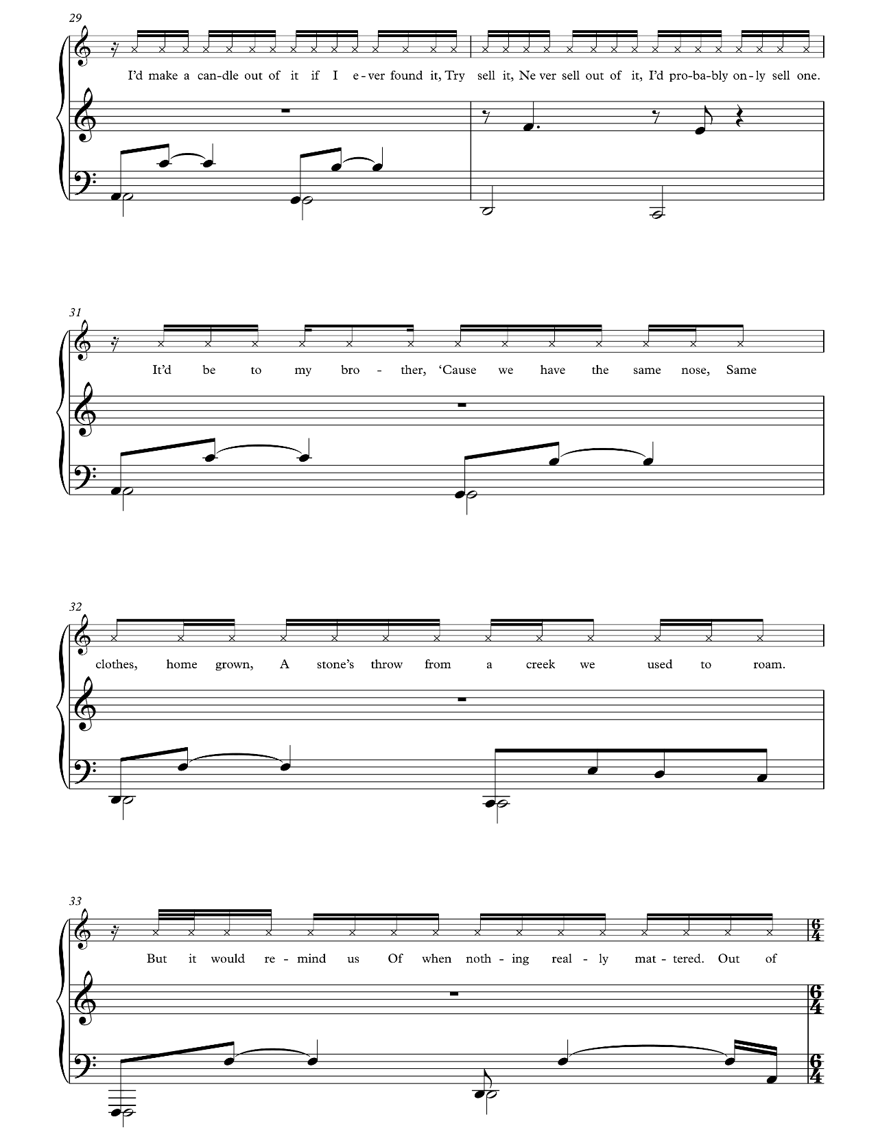 Stressed Out sheet music 4