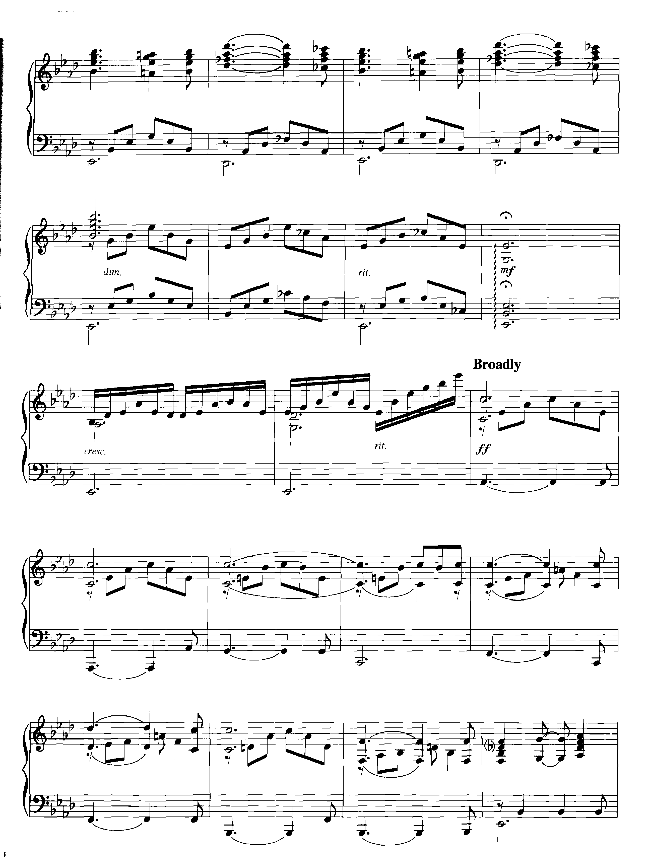 Liebestraum sheet music 4