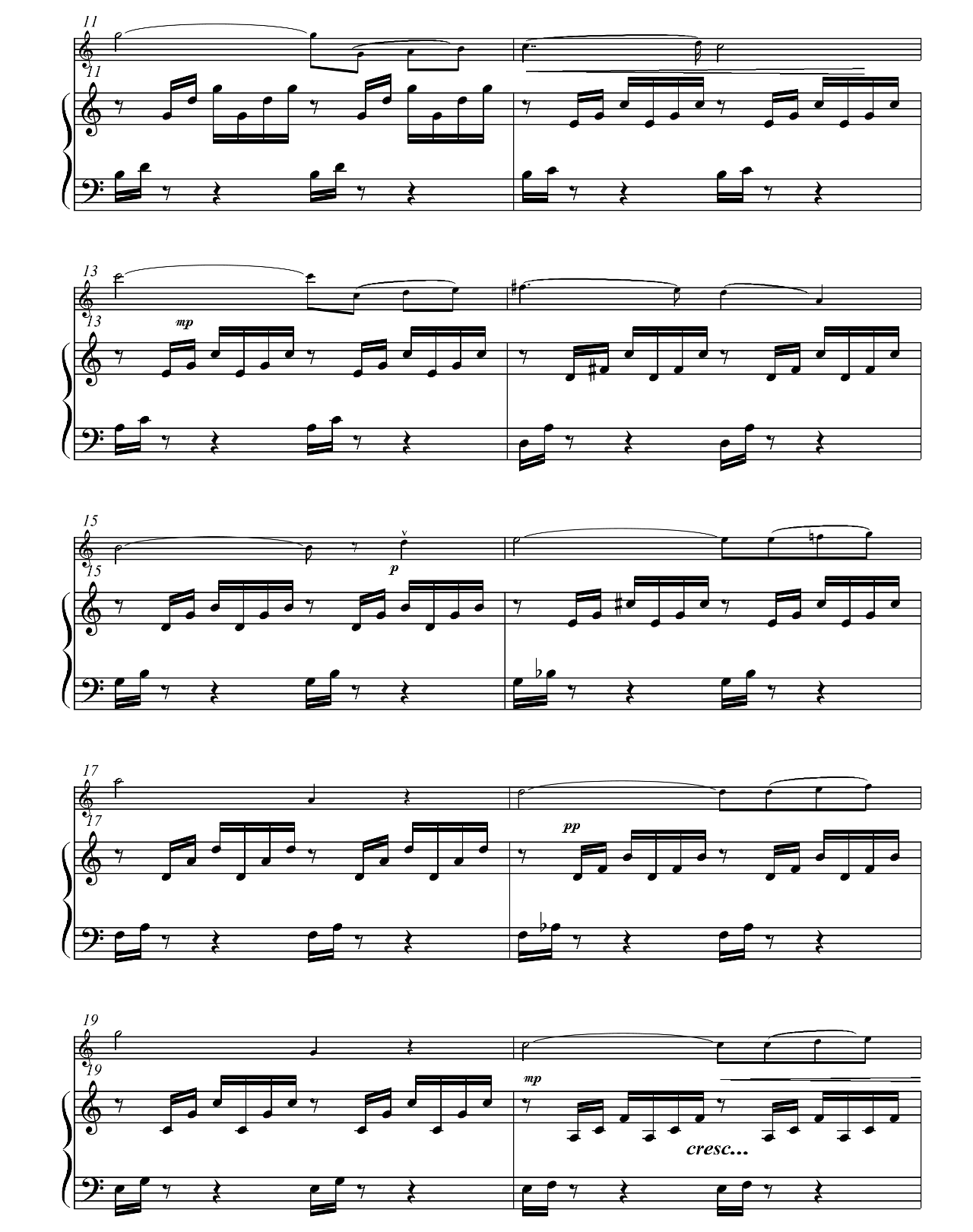 Ave Maria sheet music 2